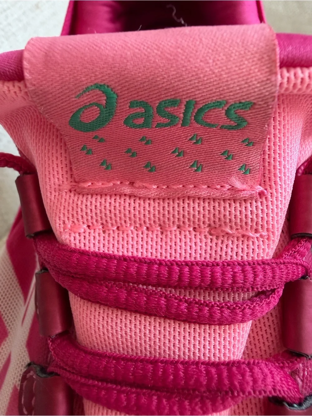 Women’s Asics Pink Athletic Sneakers - Lightweight Comfort